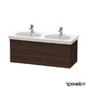 Тумба подвесная 115х46 Duravit Delos, орех брашированный (DL623706969) Duravit Тумбы
