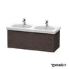Тумба подвесная 115х46 Duravit Delos, дуб темный брашированный (DL623707272) Duravit Тумбы