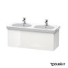 Тумба підвісна 115х46 Duravit Delos, білий глянцевий (DL623708585) Duravit Тумби