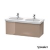 Тумба подвесная 115х46 Duravit Delos, капучино глянцевый (DL623708686) Duravit Тумбы