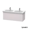 Тумба підвісна 115х46 Duravit Delos, білий Бузок шовковисто-матовий (DL623708787) Duravit Тумби