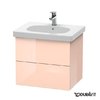 Тумба підвісна 60х46 Duravit Delos, абрикосовий перли глянцевий (DL633401010) Duravit Тумби