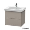 Тумба подвесная 60х46 Duravit Delos, терра (DL633401414) Duravit Тумбы