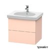 Тумба підвісна 60х46 Duravit Delos, абрикосовий перли шовковисто-матовий (DL633402020) Duravit Тумби