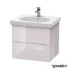 Тумба подвесная 60х46 Duravit Delos, белая сирень глянцевый (DL633402727) Duravit Тумбы
