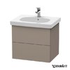 Тумба подвесная 60х46 Duravit Delos, базальт матовый (DL633404343) Duravit Тумбы