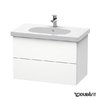 Тумба підвісна 80х46 Duravit Delos, білий матовий (DL633501818) Duravit Тумби