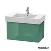 Тумба подвесная 80х47 Duravit Delos, нефрит глянцевый (DL622000303) Duravit Тумбы