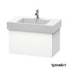 Тумба подвесная 80х47 Duravit Delos, белый матовый (DL622001818) Duravit Тумбы