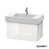 Тумба подвесная 80х47 Duravit Delos, белый глянцевый (DL622002222) Duravit Тумбы