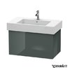 Тумба підвісна 80х47 Duravit Delos, доломітово-сірий глянцевий (DL622003838) Duravit Тумби
