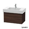 Тумба подвесная 80х47 Duravit Delos, каштан темный (DL622005353) Duravit Тумбы
