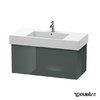 Тумба підвісна 100х47 Duravit Delos, доломітово-сірий глянцевий (DL622103838) Duravit Тумби
