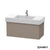 Тумба підвісна 100х47 Duravit Delos, базальт матовий (DL622104343) Duravit Тумби