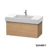 Тумба подвесная 100х47 Duravit Delos, дуб европейский (DL622105252) Duravit Тумбы