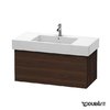 Тумба підвісна 100х47 Duravit Delos, горіх брашований (DL622106969) Duravit Тумби