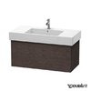 Тумба підвісна 100х47 Duravit Delos, дуб темний брашірованний (DL622107272) Duravit Тумби