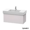 Тумба підвісна 100х47 Duravit Delos, білий Бузок шовковисто-матовий (DL622108787) Duravit Тумби