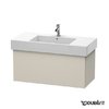 Тумба подвесная 100х47 Duravit Delos, серо-коричневый (DL622109191) Duravit Тумбы
