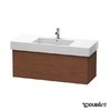 Тумба підвісна 120х47 Duravit Delos, американський горіх (DL622201313) Duravit Тумби
