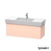 Тумба підвісна 120х47 Duravit Delos, абрикосовий перли шовковисто-матовий (DL622202020) Duravit Тумби