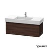 Тумба підвісна 120х47 Duravit Delos, каштан Темний (DL622205353) Duravit Тумби