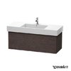 Тумба подвесная 120х47 Duravit Delos, дуб темный брашированный (DL622207272) Duravit Тумбы