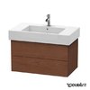 Тумба подвесная 80х47 Duravit Delos, американский орех (DL632001313) Duravit Тумбы