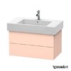 Тумба підвісна 80х47 Duravit Delos, абрикосовий перли шовковисто-матовий (DL632002020) Duravit Тумби