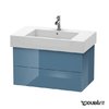 Тумба подвесная 80х47 Duravit Delos, голубой камень глянцевый (DL632004747) Duravit Тумбы
