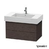 Тумба підвісна 80х47 Duravit Delos, дуб темний брашірованний (DL632007272) Duravit Тумби