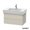 Тумба підвісна 80х47 Duravit Delos, сіро-коричневий (DL632009191) Duravit Тумби