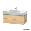 Тумба подвесная 100х47 Duravit Delos, дуб средиземноморский (DL632107171) Duravit Тумбы