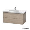 Тумба подвесная 100х46 Duravit Delos, сосна серебристая (DL633603131) Duravit Тумбы