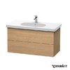 Тумба подвесная 100х46 Duravit Delos, дуб европейский (DL633605252) Duravit Тумбы