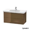 Тумба підвісна 100х46 Duravit Delos, оливково-коричневий глянцевий (DL633606161) Duravit Тумби