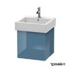 Тумба подвесная 45х44,5 Duravit Delos, голубой камень глянцевый (DL622304747) Duravit Тумбы