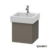 Тумба подвесная 45х44,5 Duravit Delos, фланелево-серый шелковисто-матовый (DL622309090) Duravit Тумбы
