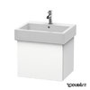 Тумба подвесная 55х44,5 Duravit Delos, белый матовый (DL622401818) Duravit Тумбы