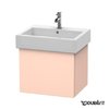 Тумба підвісна 55х44, 5 Duravit Delos, абрикосовий перли шовковисто-матовий (DL622402020) Duravit Тумби