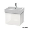 Тумба підвісна 55х44, 5 Duravit Delos, білий глянцевий (DL622402222) Duravit Тумби