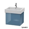 Тумба подвесная 55х44,5 Duravit Delos, голубой камень глянцевый (DL622404747) Duravit Тумбы