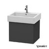 Тумба подвесная 55х44,5 Duravit Delos, графит матовый (DL622404949) Duravit Тумбы