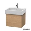 Тумба подвесная 55х44,5 Duravit Delos, дуб европейский (DL622405252) Duravit Тумбы