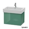 Тумба подвесная 65х44,5 Duravit Delos, нефрит глянцевый (DL622500303) Duravit Тумбы