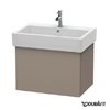Тумба підвісна 65х44, 5 Duravit Delos, базальт матовий (DL622504343) Duravit Тумби