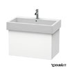 Тумба підвісна 75х44, 5 Duravit Delos, білий матовий (DL622601818) Duravit Тумби
