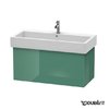 Тумба підвісна 95х44, 5 Duravit Delos, нефрит глянцевий (DL622700303) Duravit Тумби