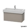 Тумба підвісна 95х44, 5 Duravit Delos, терра (DL622701414) Duravit Тумби