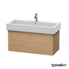 Тумба подвесная 95х44,5 Duravit Delos, дуб европейский (DL622705252) Duravit Тумбы